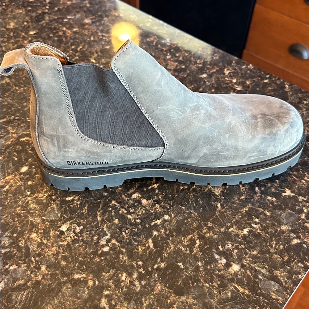BIRKENSTOCK STALON BOOTS IN NUBUCK LEATHER / GRAPHITE size 43 or men’s 10.5 - Picture 6 of 7